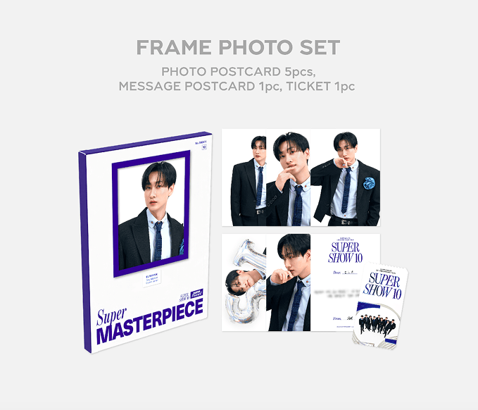 พรีออเดอร์ SUPER JUNIOR FRAME PHOTO SET 14-25 วัน