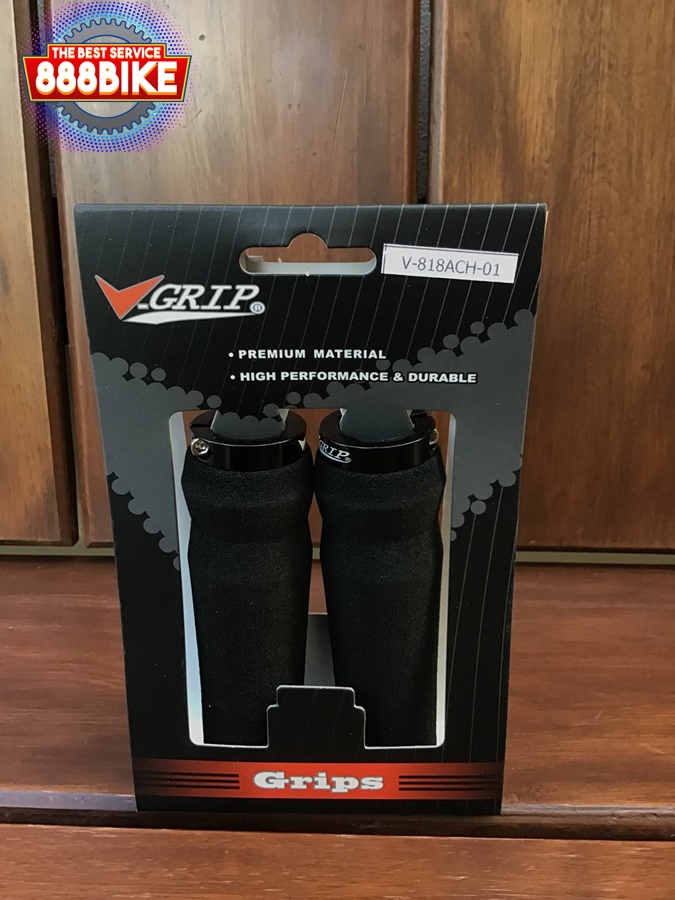 ปลอกแฮนด์โฟม V-GRIP ,V-818ACH-01, (Alloy Ring L:130MM)