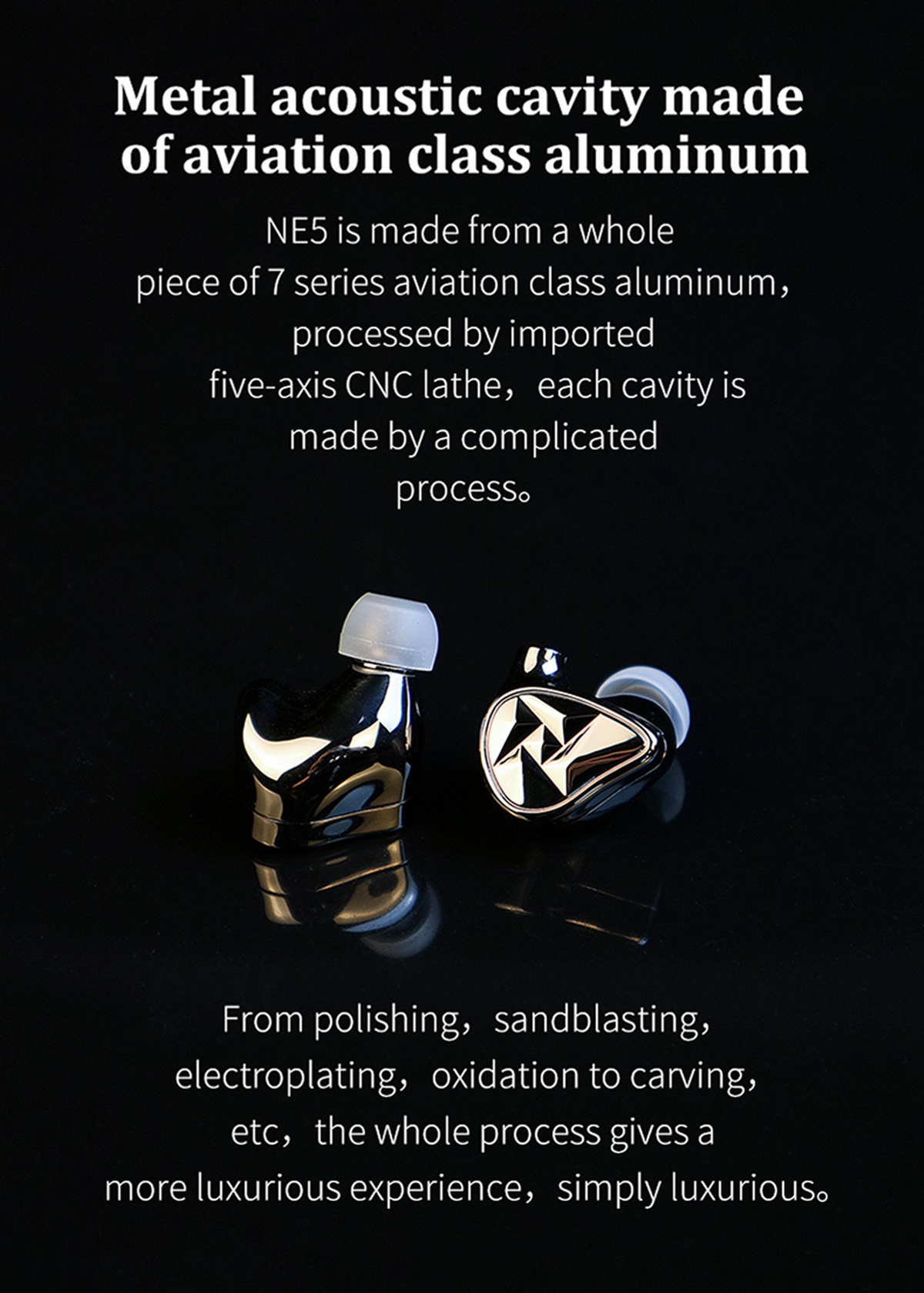 ขาย BGVP NE5 หูฟัง 5 ไดรเวอร์ 2Electrostatic+2BA+DD ประกันศูนย์ไทย