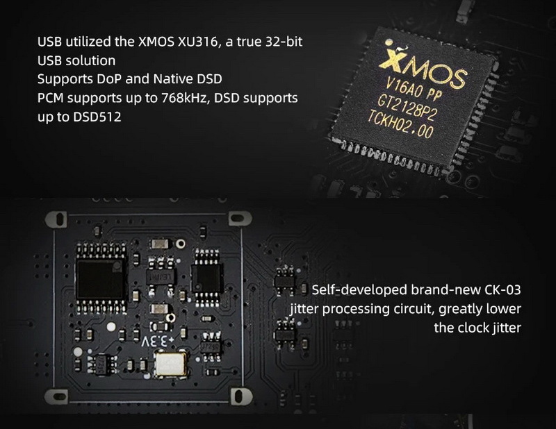 SMSL SU-X Audio DAC ตั้งโต๊ะชิป ES9039MSPRO x2 รองรับ MQA, LDAC, Hi-Res ประกันศูนย์ไทย