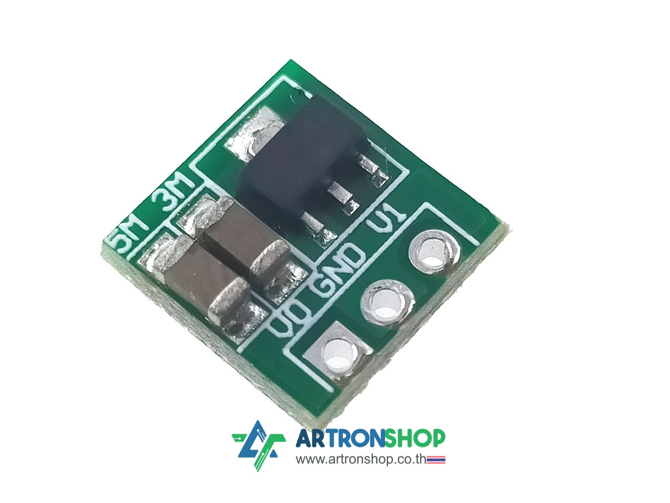 0.9-5V to 5V 500mA DC-DC Step-Up โมดูลเพิ่มแรงดัน 5V