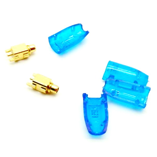 ขาย X-Tips ขั้ว DIY สำหรับทำสายขั้ว MMCX (Shure) 4 สี 2 แบบ (ตรง และ งอ)