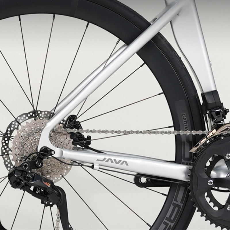 จักรยาน JAVA Rivale | โครงอลูมิเนียม, เบรกไฮดรอลิก Blueprint ER9, ดีไซน์สำหรับการแข่งไตรกีฬา