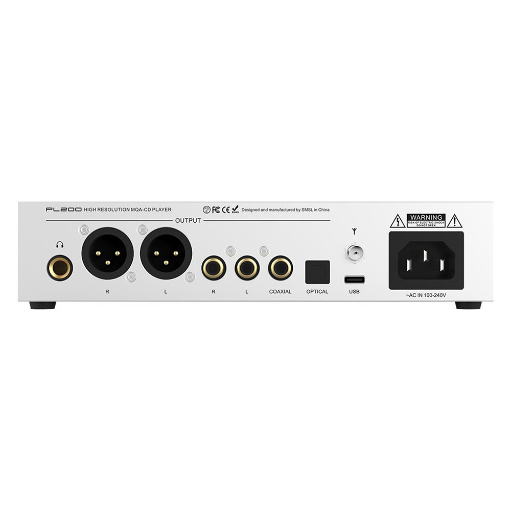 SMSL PL200 เครื่องเล่นซีดีตั้งโต๊ะขนาดกะทัดรัด รองรับ MQA ประกันศูนย์ไทย