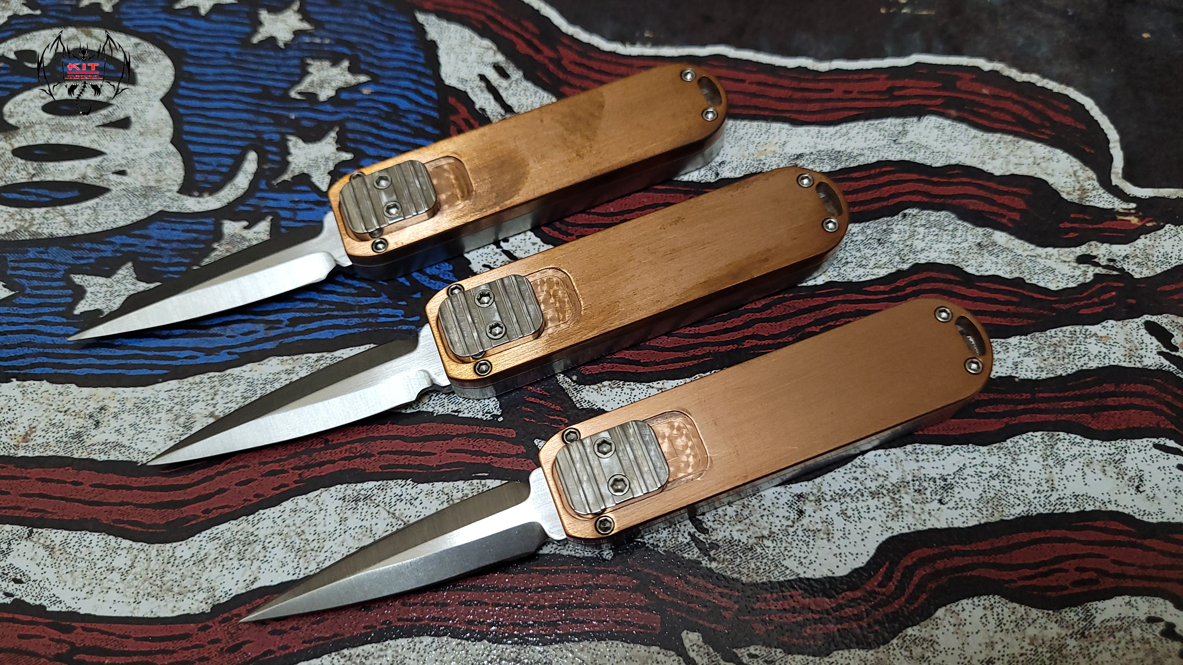 ARS OTF 007 Dagger Copper and Stainless
