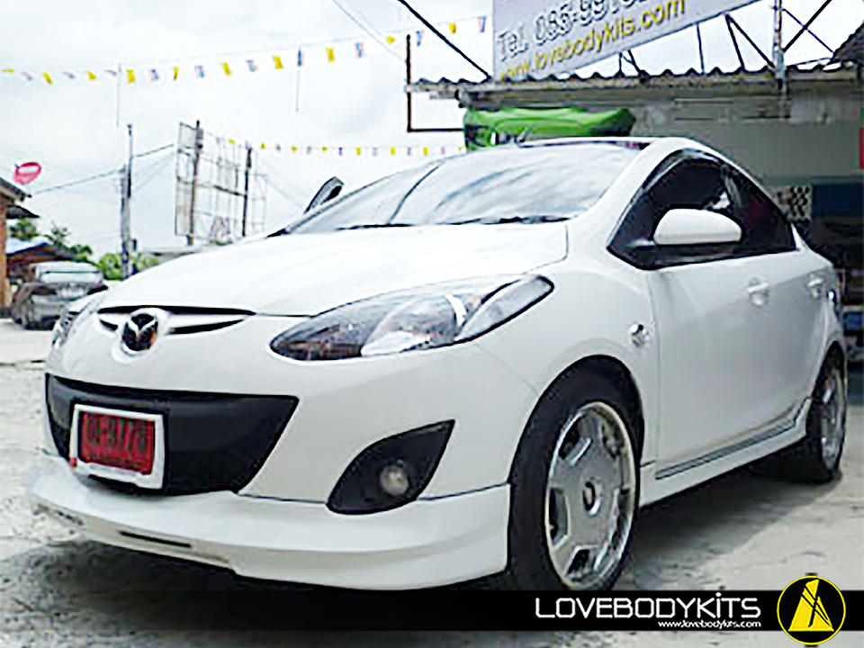 ชุดแต่ง FIRE WAR : MAZDA 2 SEDAN 2011-2014/ 4 ประตู