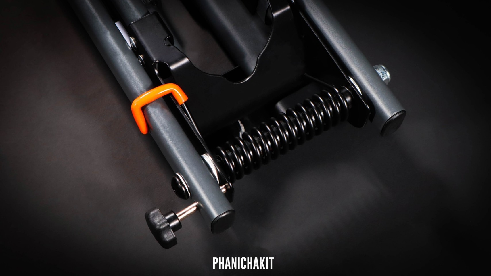 PHANICHAKIT Bike Stand Folding Stand แบบสปริง ขาตั้งจักรยานพับเก็บได้, PG0197