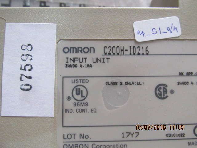 PLC “ OMRON ” รุ่น C200H-ID216