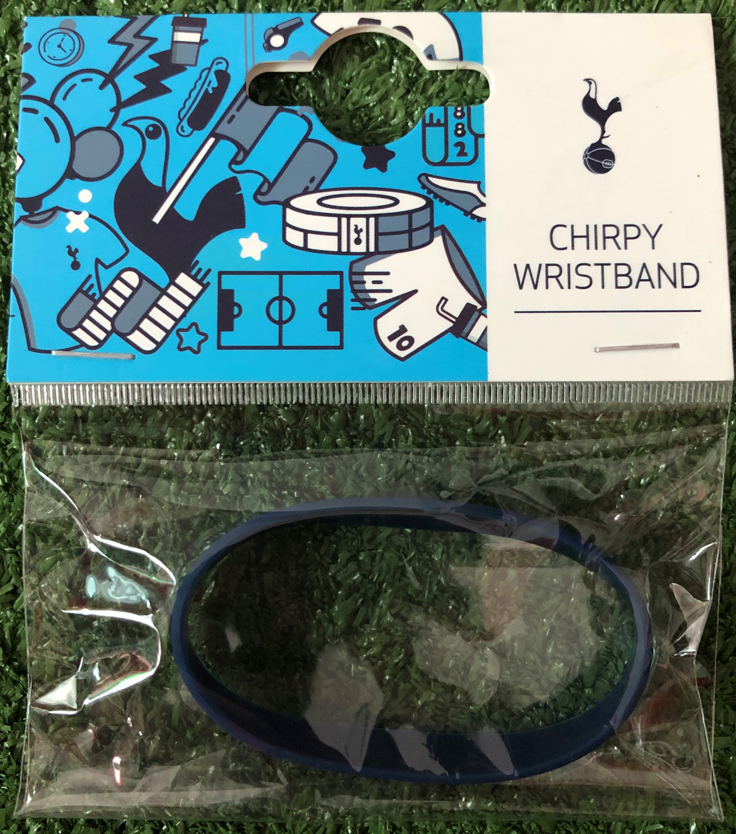 สายรัดข้อมือซิลิโคนฟุตบอล สโมสรท็อตแน่ม ฮ็อทสเปอร์ - CHIRPY ใหม่ / TOTTENHAM HOTSPUR Football Club Silicone Wristband - CHIRPY NEW