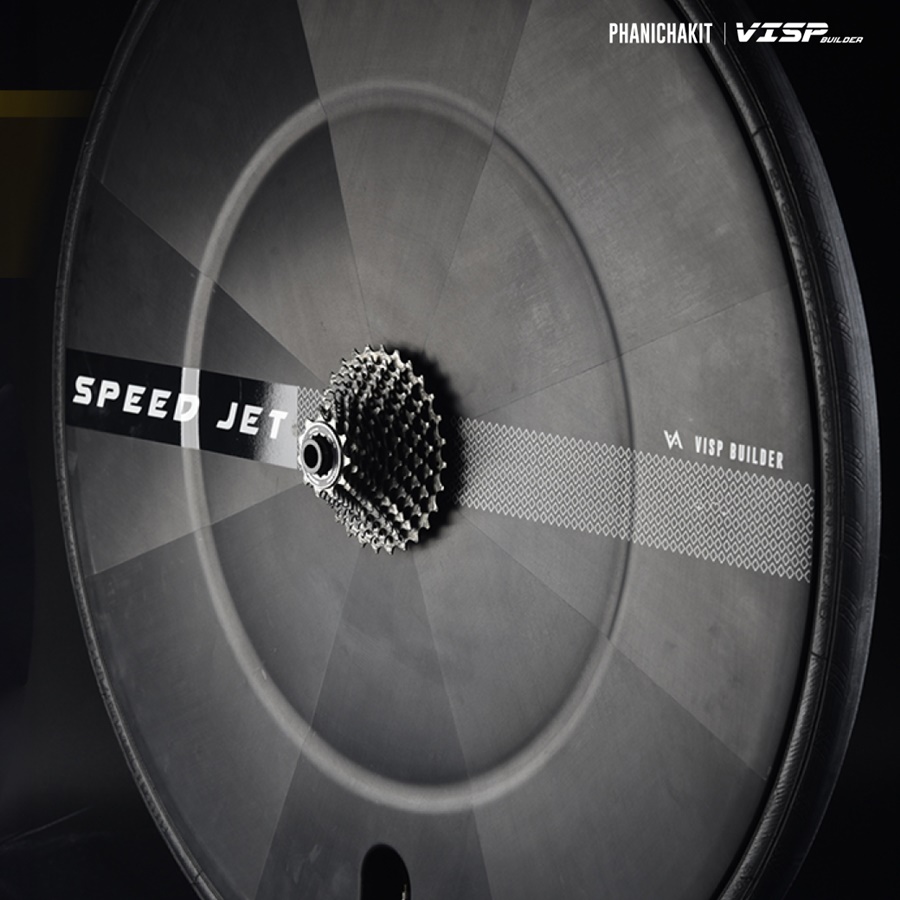 VISP BUILDER SPEED JET ล้อคาร์บอนเสือหมอบ Disc Brake องรับ Groupset Shimano และ Sram 12 speed NEW2024