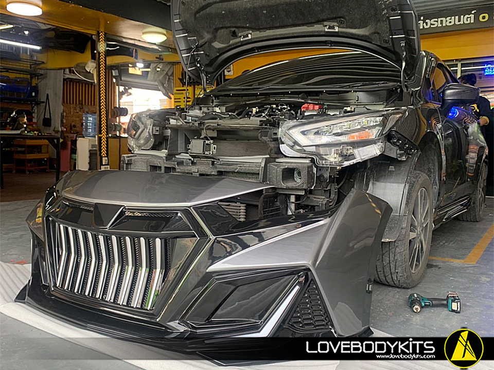 กันชนหน้า LUMGA : ALMERA 2020