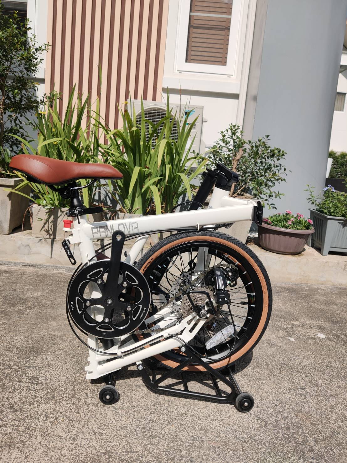 จักรยานพับได้ PANLOVA PV16 New folding bicycle มีล้อลาก เกียร์ 7สปีดชิมาโน่ ปี 2024