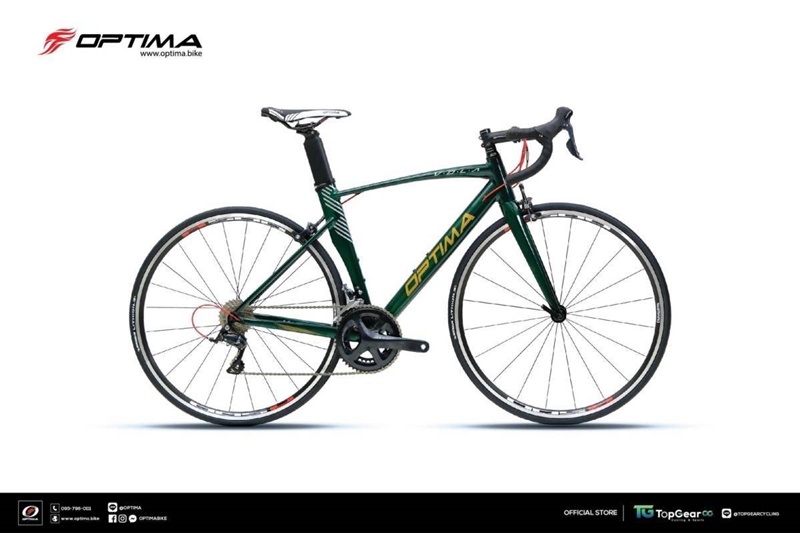 จักรยานเสือหมอบ OPTIMA VOLA R300 AERO ROADBIKE SHIMANO SORA R3000, MY2023