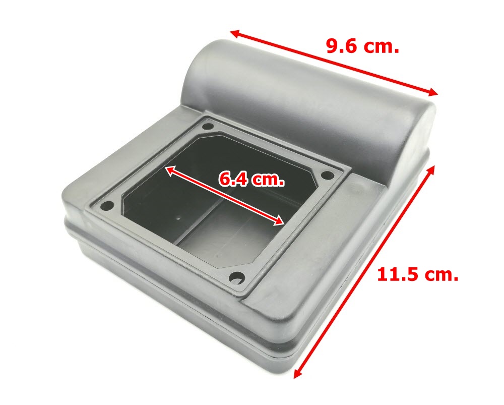 *เลิกจำหน่าย* ฝาครอบสายไฟ คอนเดนเซอร์ มอเตอร์ (พลาสติก) #481
