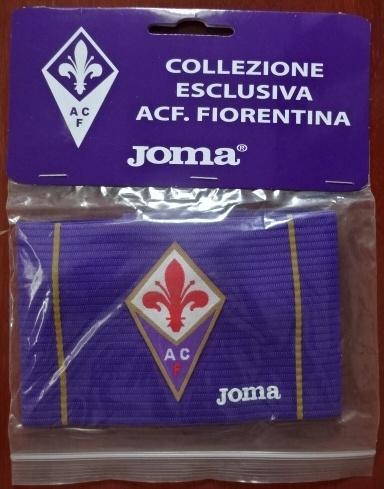 ปลอกแขนกัปตันทีม ฟุตบอล สโมสรฟิออเรนติน่า - ตราสโมสร ACF ใหม่ / FIORENTINA Football Club Captain Armband - ACF Logo NEW