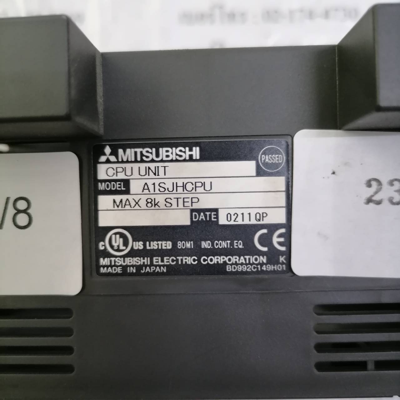 PLC “ MITSUBISHI ” รุ่น A1SJHCPU