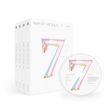 อัลบั้ม #BTS - Album [MAP OF THE SOUL : 7] [SET][4CD SET] (Ver. 1 + Ver. 2 + Ver. 3 +Ver. 4)