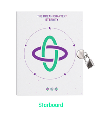 #อัลบั้ม #TXT(TOMORROW X TOGETHER) - Album [The Dream Chapter : ETERNITY]: Starboard Ver. สีขาว