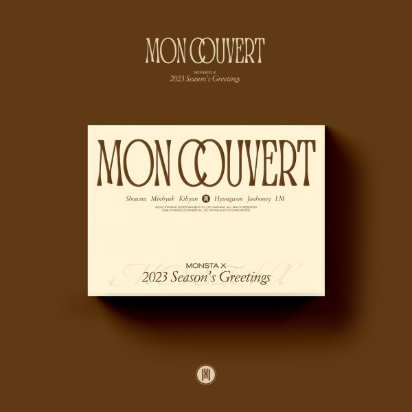 MONSTA X 2023 SEASONS GREETINGS : MON COUVERT (DESK CALENDAR ver.) - ถึงไทย 25/1/23 -