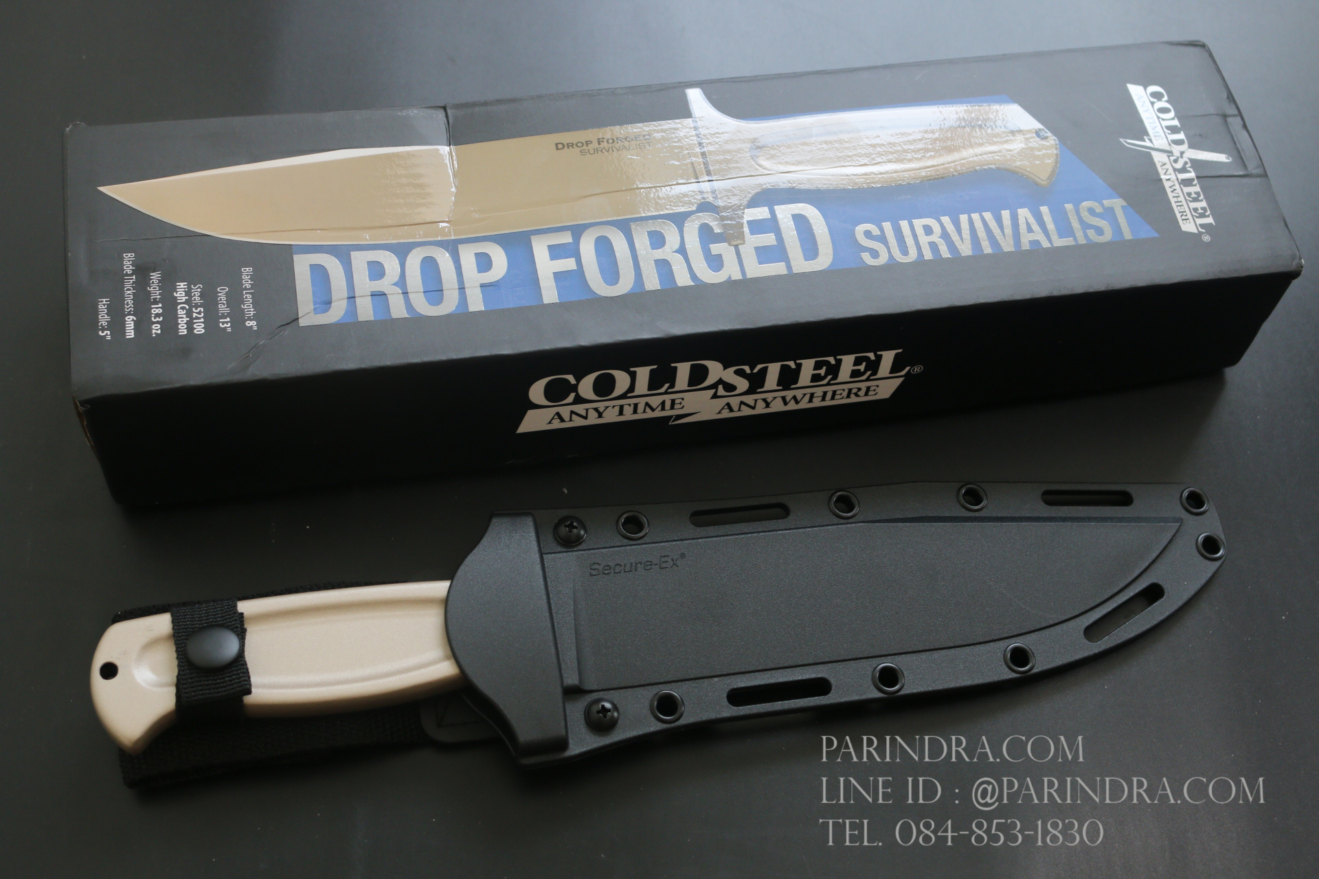 มีด COLD STEEL Cold Steel 36MC Drop Forged Survivalist (ของแท้ 100%)