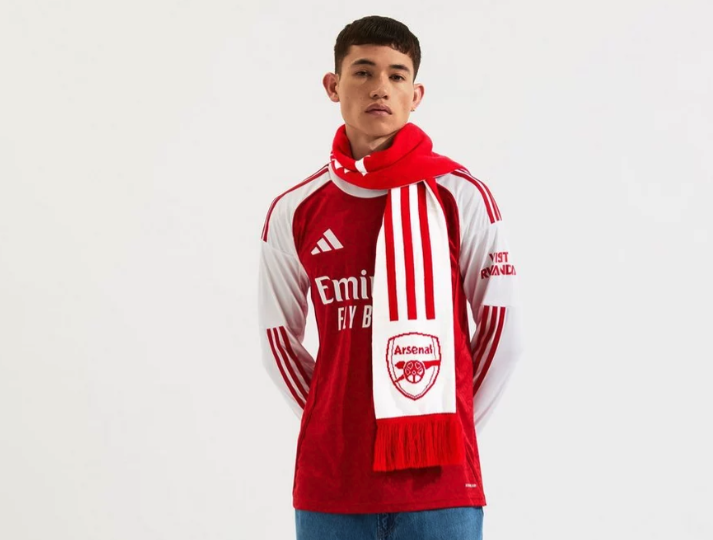 ผ้าพันคออาร์เซนอล Arsenal adidas 25/26 Home ของแท้