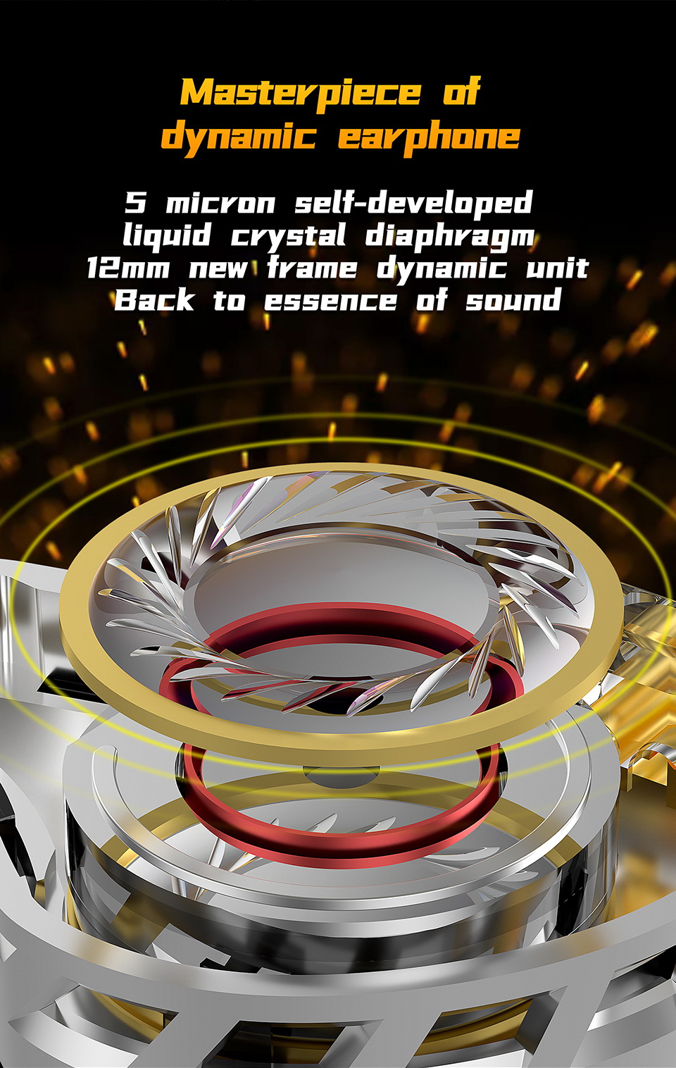 KZ ESX หูฟัง Super Dynamic ไดรเวอร์ ผลึกเหลว ประกันศูนย์ไทย