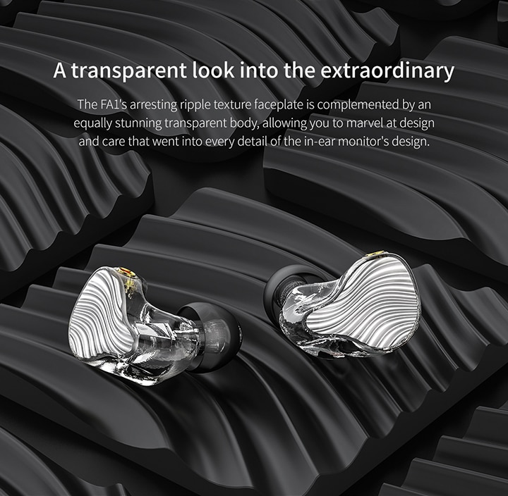 ขาย FiiO FA1 หูฟัง Pure Balanced 1 ไดร์เวอร์ ถอดสายได้