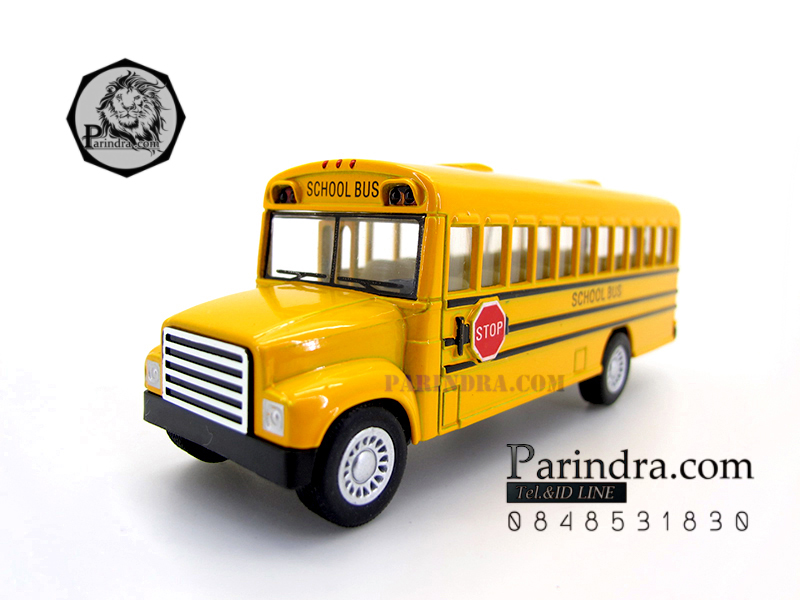 โมเดลรถเหล็ก รถบัสสีเหลืองรับส่งนักเรียน FREIGHTLINER THOMAS SCHOOL BUS 2007