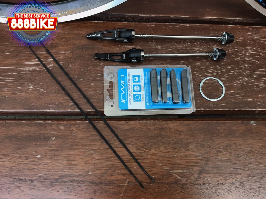 ชุดล้อเสือหมอบ IRWIN A30 ROAD WHEELSET อลูมิเนียม (Taiwan) ซี่แบน