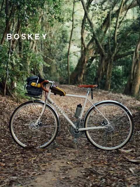 BOSKEY Overlander Cro-Mo 4130 Steel Frame – กรอบจักรยานกราเวลสตีลโครโมลี รับน้ำหนักได้สูง พร้อมช่องติดตั้งดิสก์เบรก