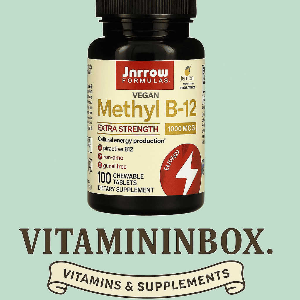 Jarrow Formulas, Methyl B-12, Lemon Flavor, 1000 mcg, 100 Lozenges