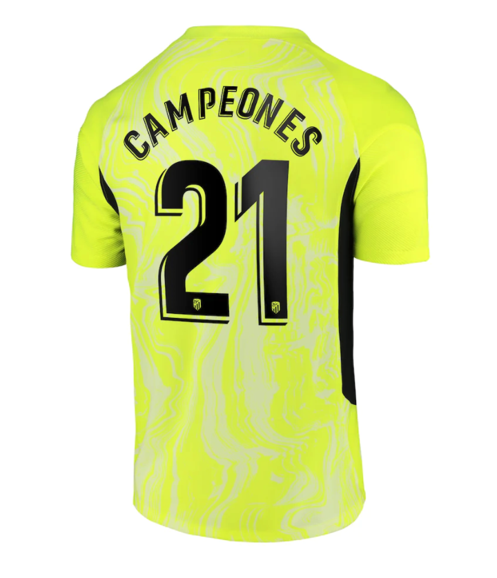 เสื้อแอตเลติโก มาดริด 2020 2021 ชุดที่3 Campeones 21 ของแท้