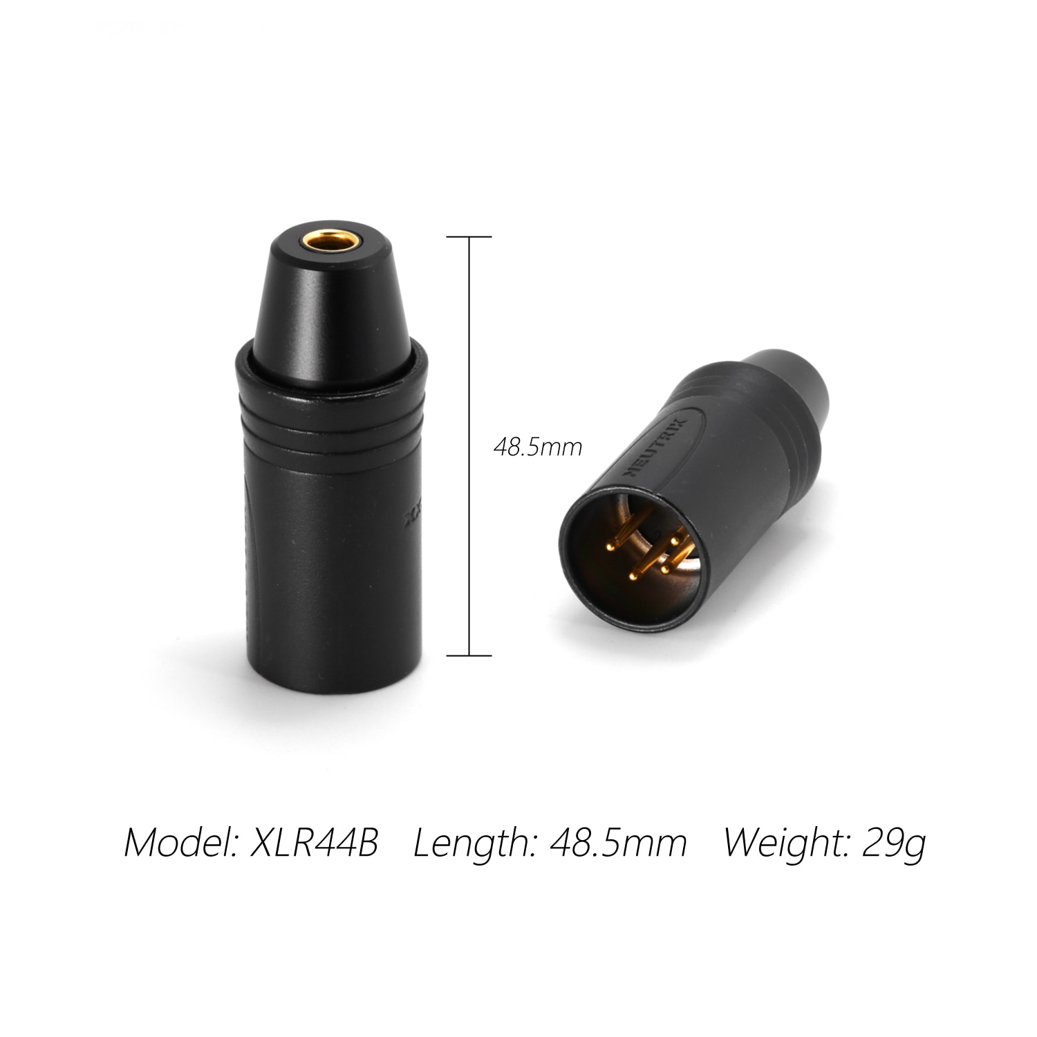 ขาย DD XLR44B อะแดปเตอร์แปลง XLR 4Pin เป็น 4.4mm Balanced