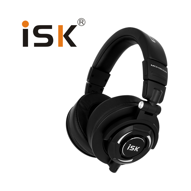 หูฟัง Isk Mdh9000 Fullsize Monitor Headphone เสียงครบรายละเอียดดี พับได้หมุนได้ ใช้งานหลากหลาย เหมาะสำหรับมืออาชีพ