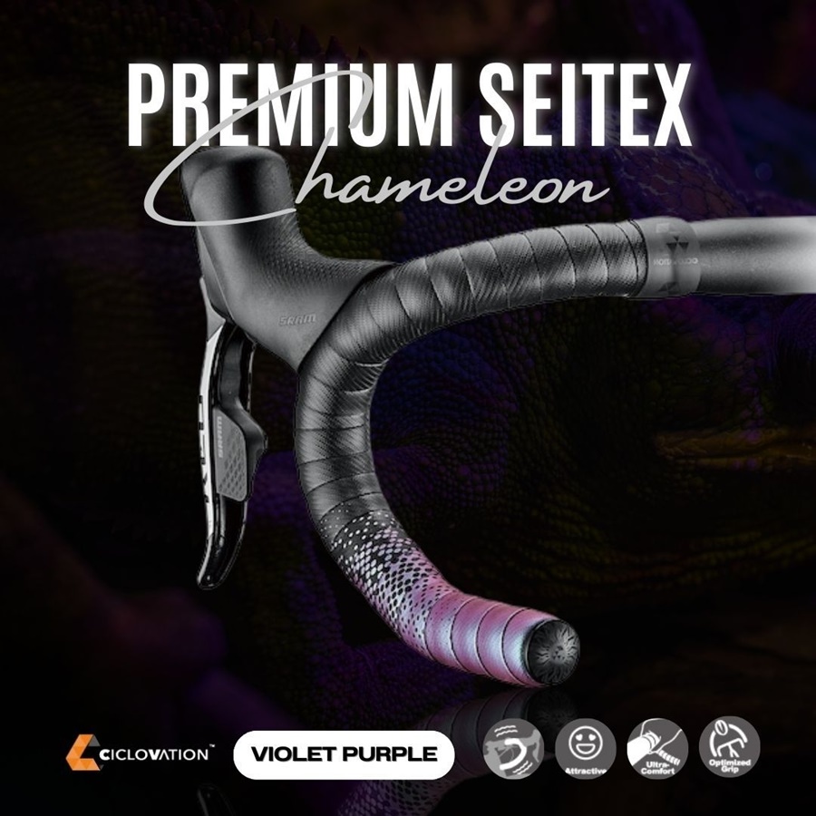 ผ้าพันแฮนด์ CICLOVATION TAPE PREMIUM SEITEX CHAMELEON BAR TAPE