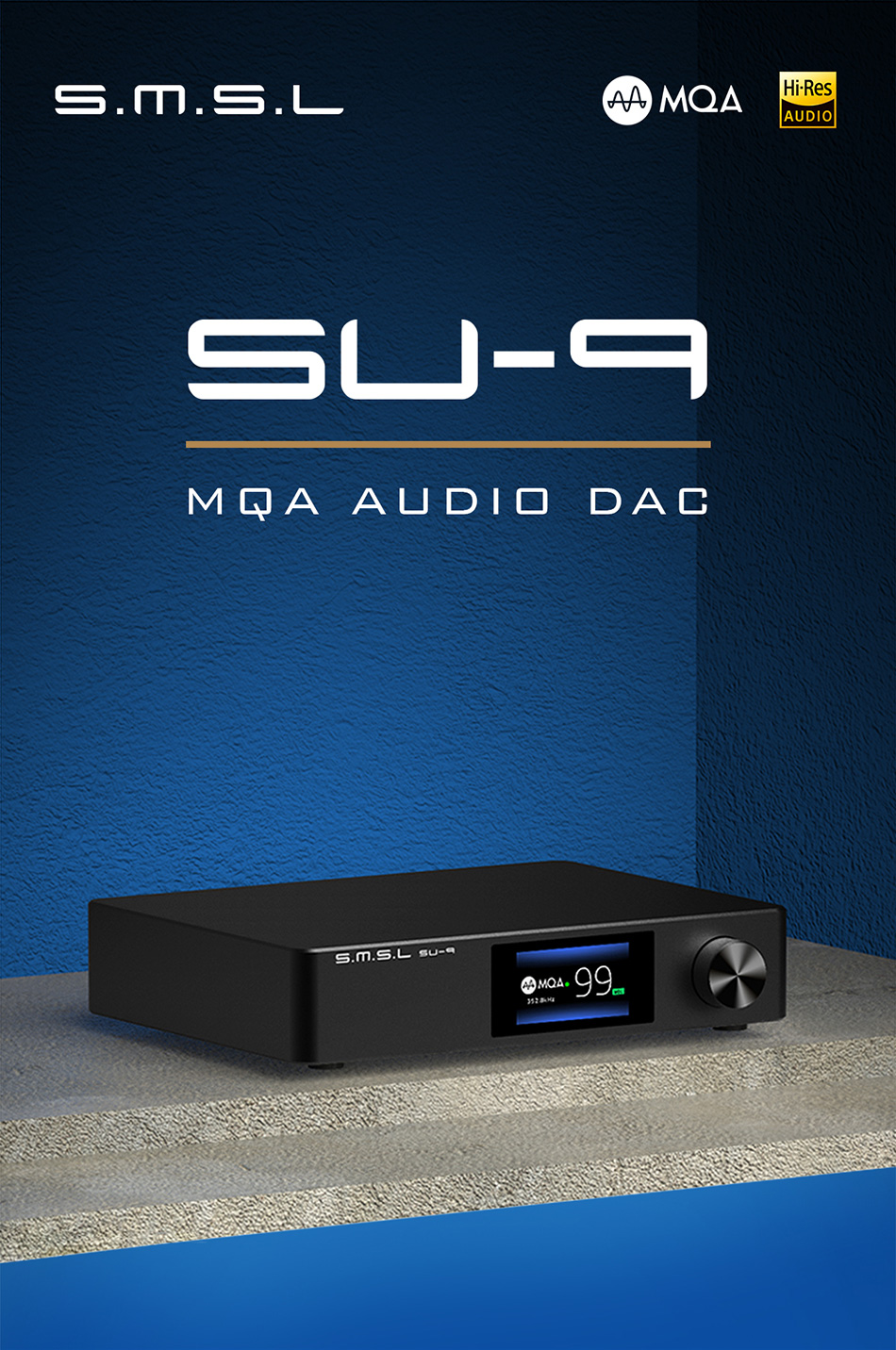 ขาย SMSL SU-9 DAC ตั้งโต๊ะระดับ High-End รองรับ MQA, UAT, LDAC ประกันศูนย์ไทย
