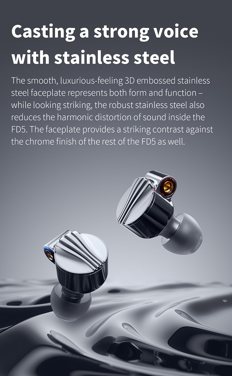 ขาย FiiO FD5 หูฟัง IEM ระดับเรือธง Diaphragm เคลือบ Beryllium