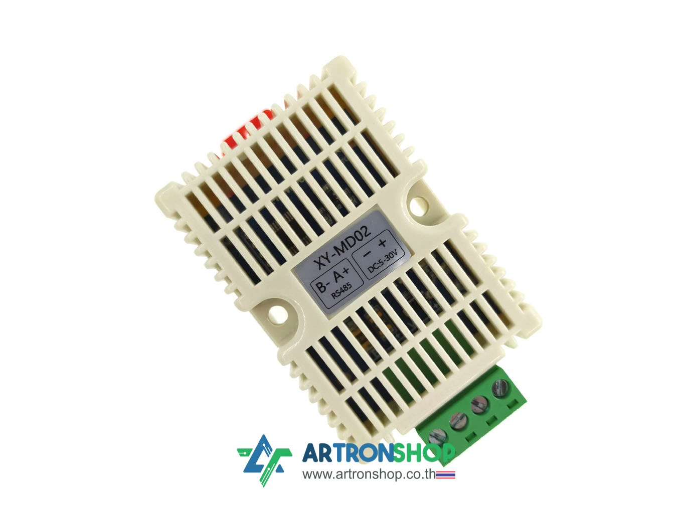 XY-MD02 เซ็นเซอร์วัดอุณหภูมิและความชื้น Modbus RTU / RS485