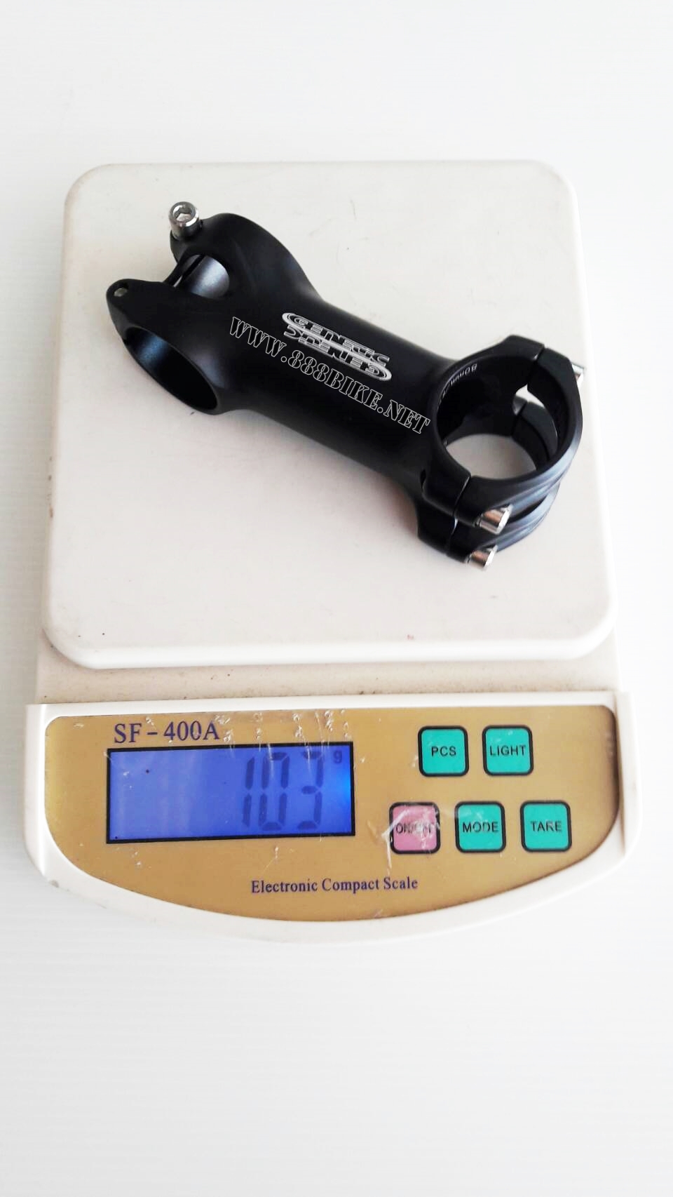 GENETIC คอแฮนด์ รุ่น SLR, เสือหมอบ, +/- 6 degree, 3D Forged 7050 alloy, 31.8MM, 80MM, 90MM, 100MM