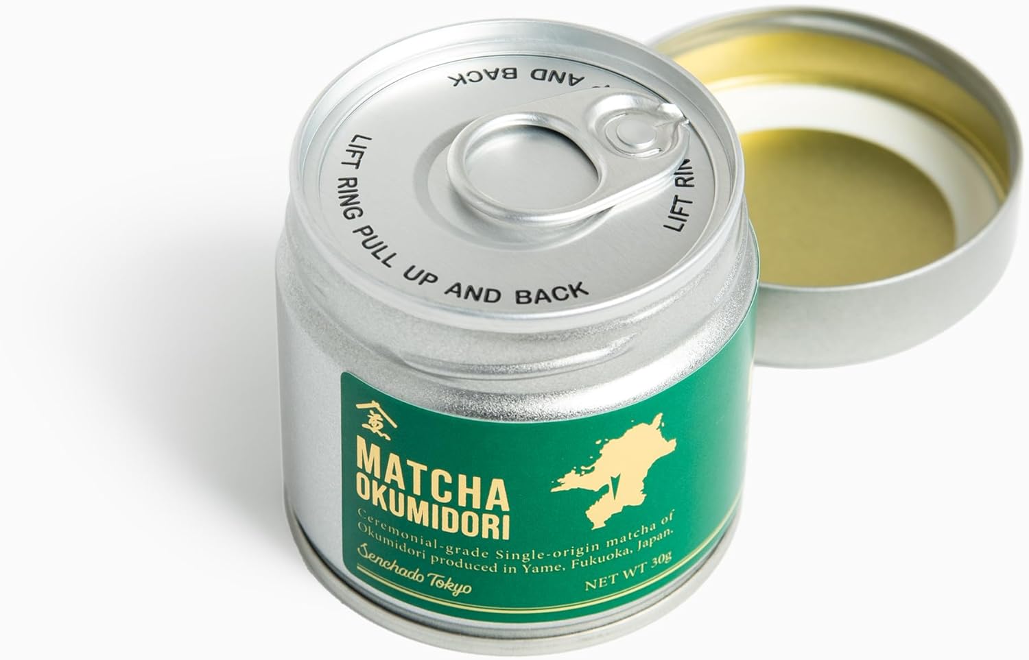 มัทฉะเกรดพิธีการ รสชาติพรีเมี่ยม Matcha Okumidori Yame (Ceremonial Grade) 30 กรัม