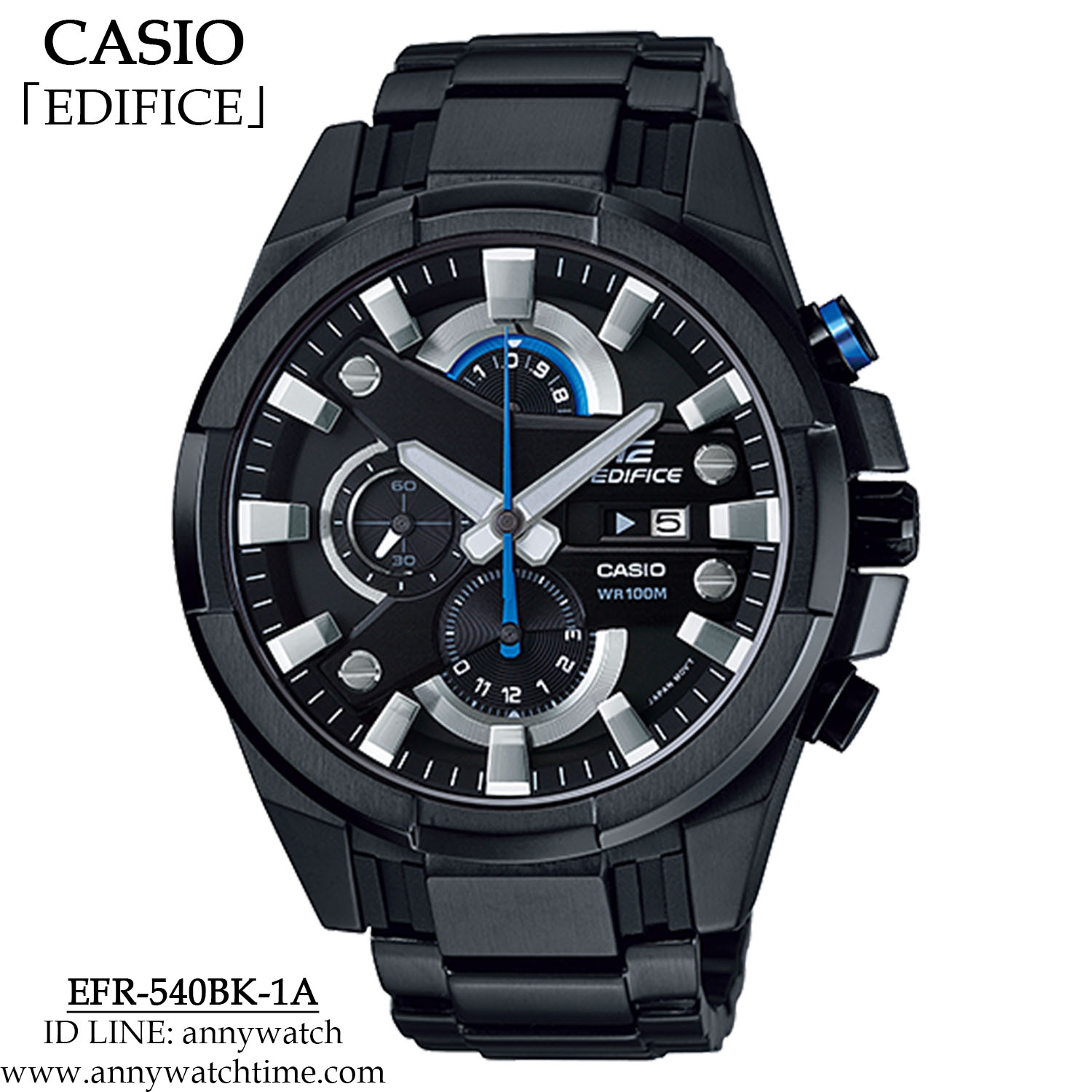 EDIFICE EFR-540BK-1A