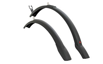 บังโคลน HEBIE Viper T 28" width 42mm - black [0761E] ต่อคู่ สำหรับล้อ 700-29er