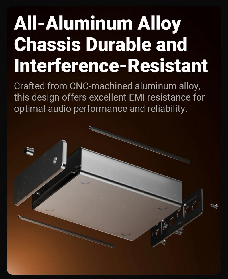 Fosi Audio BoxX5 พรีแอมป์โฟโนสำหรับเครื่องเล่นแผ่นเสียง รองรับ MM และ MC ประกันศูนย์ไทย