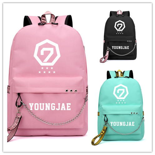 กระเป๋าเป้ไนลอนพาสเทล GOT7