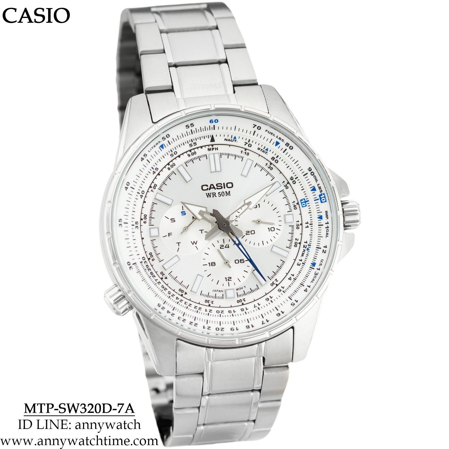 CASIO MTP-SW320D-7A