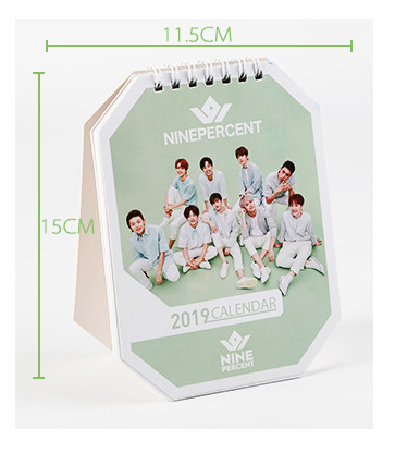 มินิปฏิทิน NINE PERCENT 2019