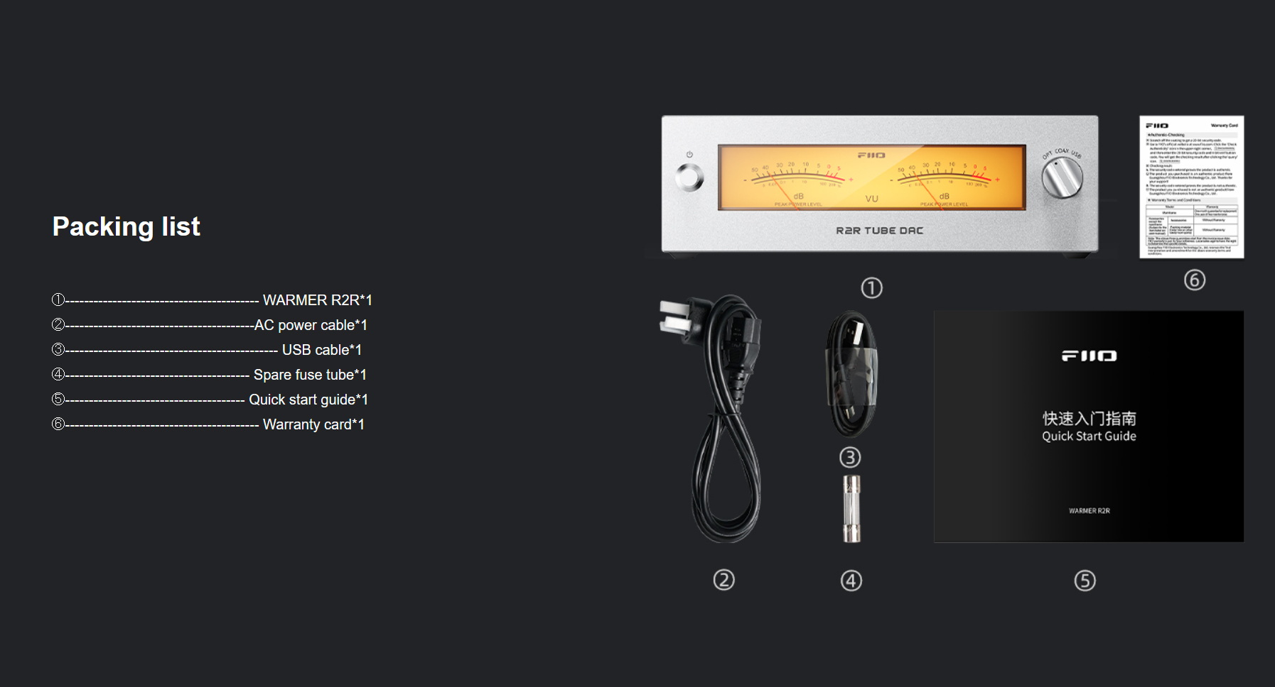 <PreOrder> FiiO WARMER DAC/AMP แบบ R2R ที่มี Tube Buffer สำหรับระบบเสียง Hi‑Fi ประกันศูนย์ไทย