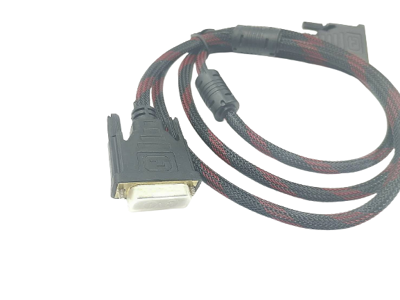 *เลิกจำหน่าย* สาย DVI to DVI 24+1 ความยาว1.5เมตร สายถักคุณภาพอย่างดี