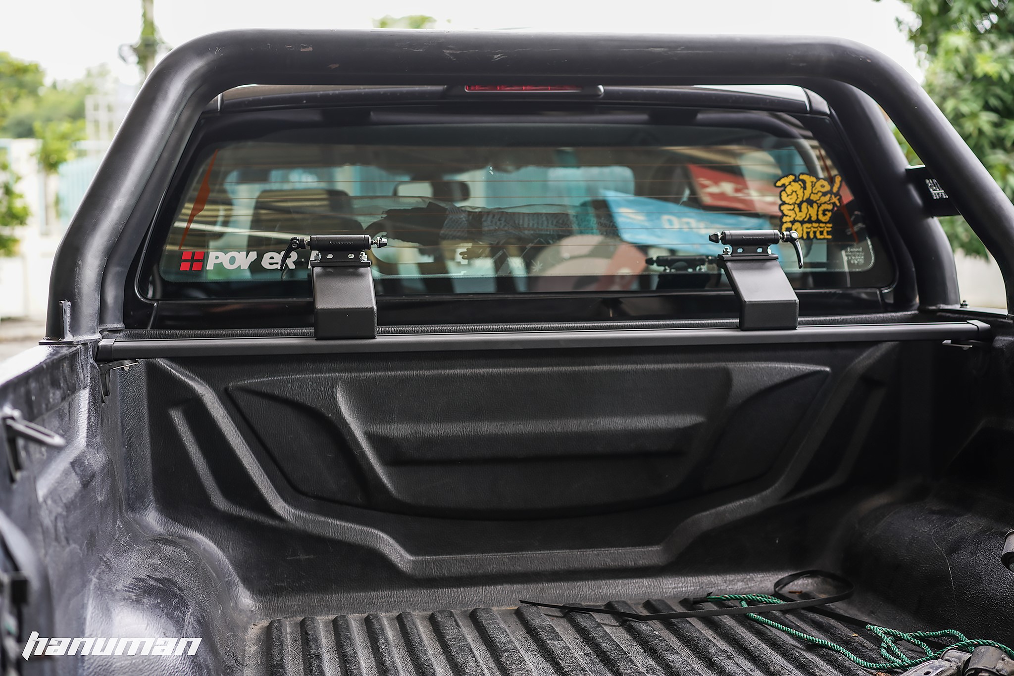 HANUMAN AD01-45 45องศา อะแดปเตอร์สำหรับใส่รถกระบะสี่ประตู(ใส่เพิ่มซ้อนหลายคันได้ ในรุ่น 2 ประตู)