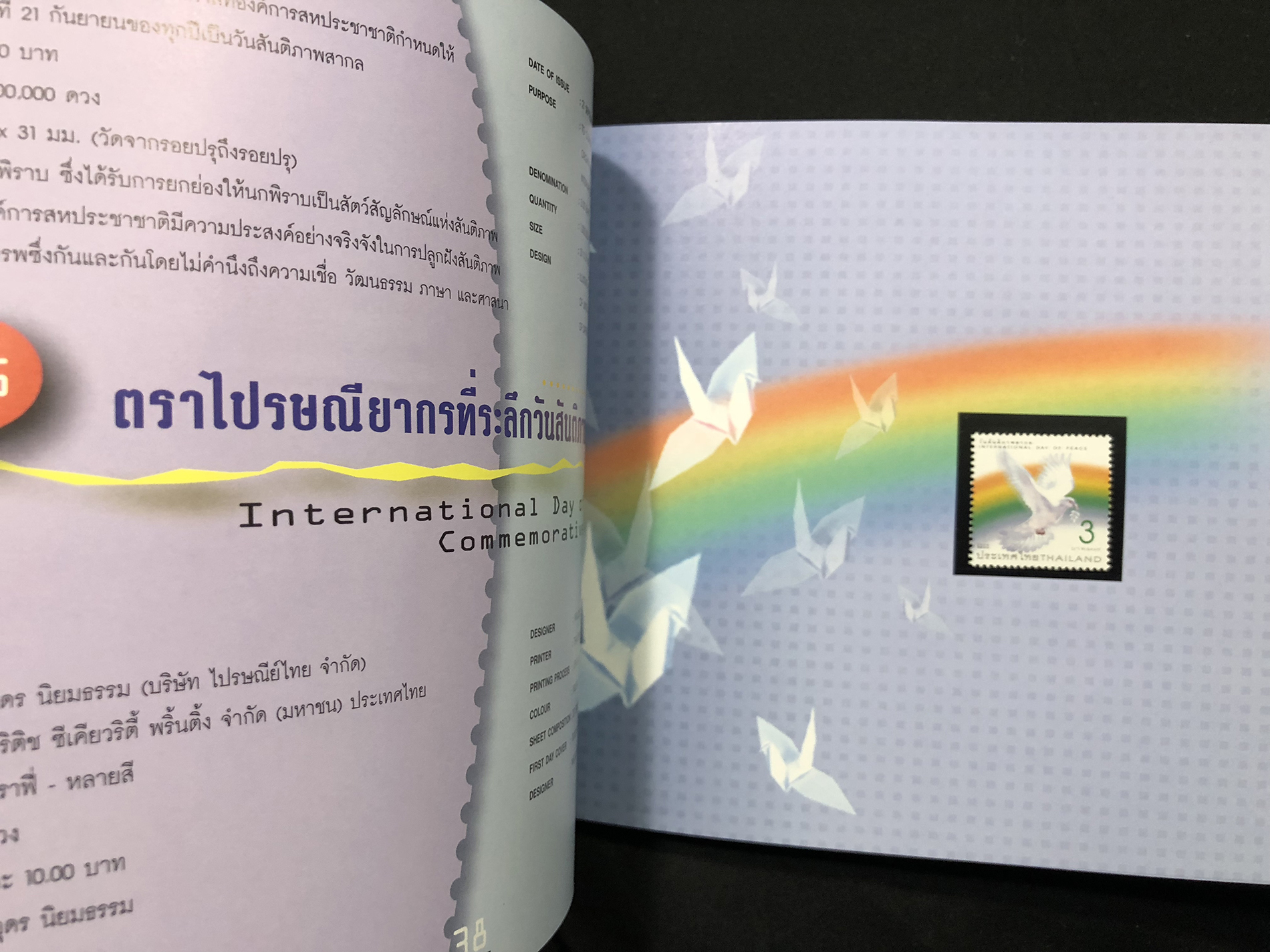 สมุดตราไปรษณียากรไทย ประจำปี 2548
